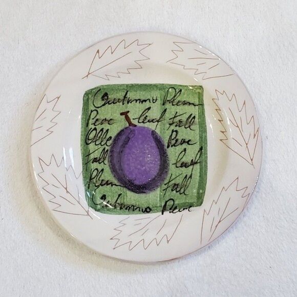 Vietri Salad Plate Made in Italy - Picture 2 of 8